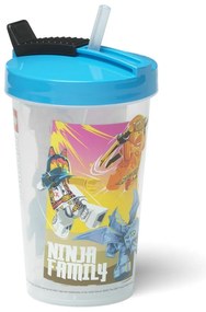 Sticlă pentru copii albastră 500 ml Ninjago – LEGO®