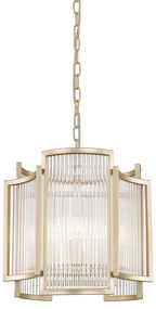 Lustra, Candelabru elegant design modern SERGIO auriu P0528-03A-V6AC ZL