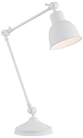 Veioza / Lampa reglabila stil industial EUFRAT alba
