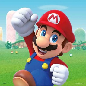 PUZZLE SUPER MARIO, 3X49 PIESE - RAVENSBURGER (RVSPC05186)