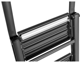 Scară Wenko Compact, înălțime 91,5 cm, negru