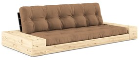 Canapea maro extensibilă 244 cm Base – Karup Design