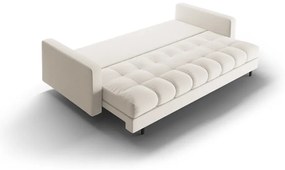 Canapea crem extensibilă, cu spațiu de depozitare 222 cm Bali – Cosmopolitan Design