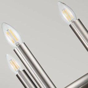 Kichler KL-CAPITOL-HILL6-BN – Lustru suspendat pe lanț CAPITOL HILL, 6xE14/40W/230V, crom