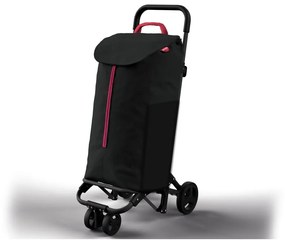 Cărucior de cumpărături Vileda Twin, 52 l, negru