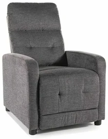 Scaun reclinabil Lennox, gri