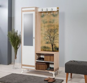 Mobilier hol Ivonne 729 (Stejar sonoma). 1088628