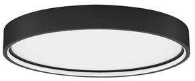 Plafoniera LED dimabila design circular OLAF neagra 45cm