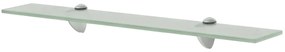 vidaXL Raft suspendat din sticlă, 60 x 10 cm, 8 mm