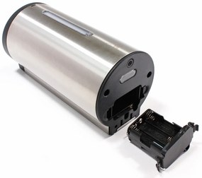 Dozator fără atingere de săpun spumă Donner Round 700 ml, alb