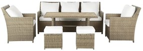 Set mobilier de grădină Francesca (maro). 1078971