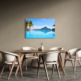 Tablou - Bora-Bora, Polinezia Franceză (90x60 cm)