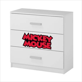 Comoda 3 sertare Mickey Mouse