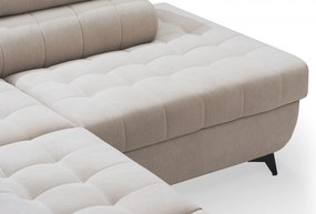 Colțar extensibil pentru dormit Nardo Maxi dreapta - plus bej Pretty 03