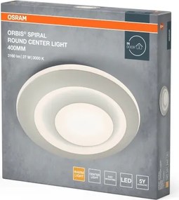 Osram - Plafonieră LED ORBIS SPIRAL LED/27W/230V, Ø 40 cm, albă