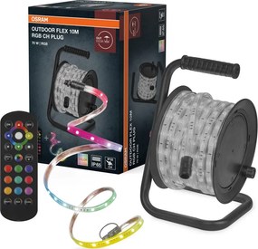 Osram - Bandă LED RGB reglabilă de exterior FLEX 10m LED/70W/230V IP65 + DO