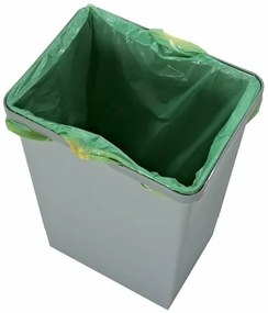 Elletipi Coș de plastic cu mânere 35 l, gri
