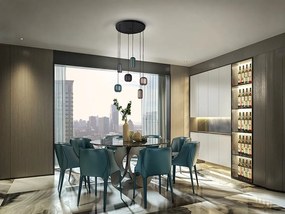 Lustra suspendata design moderm Nimes 6L