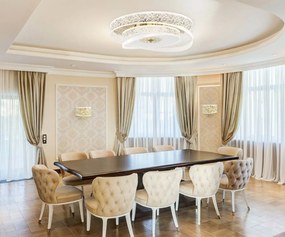 Lustra LED aplicata moderna diametru 100cm, design LUX GLORY 05-CH