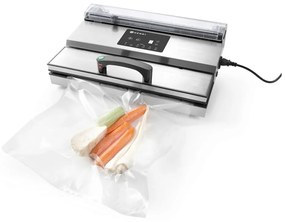 Aparat de vidat profesional Hendi Kitchen Line, 550W, pompa dubla de capacitate mare 16lt/min, inox, 490x260x(H)145 mm