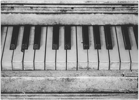 Tablou - Pian vechi (70x50 cm)