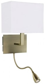 Aplica moderna eleganta cu reader Led Wall alama antic 6519AB SRT