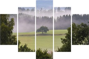 Tablou - Lunca cu copac (150x105 cm)