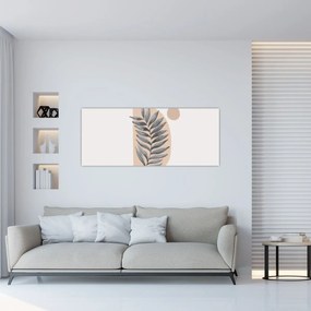 Tablou - Foaie ilustrată N⁰1 (120x50 cm)
