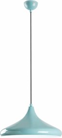 Lustra EYSAN, turcoaz, metal, 35x27-116 cm