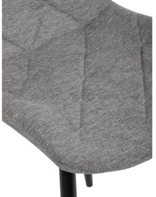 Scaun sufragerie Cabia (argintiu). 1120363