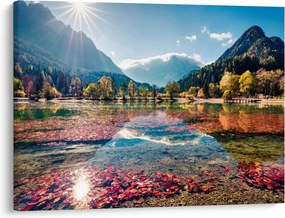 Tablou - Lacul Jasna, Gozd Martuljek, Alpii Iulieni, Slovenia (70x50 cm)