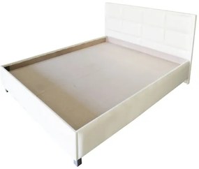 Pat Soft tapitat pentru saltea 160x200, Bej