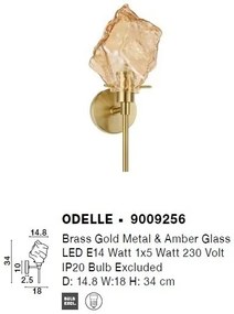 Aplica de perete design decorativ modern ODELLE
