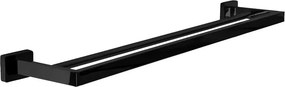 Bara dubla portprosop Rea Erlo 02 negru mat 58 cm