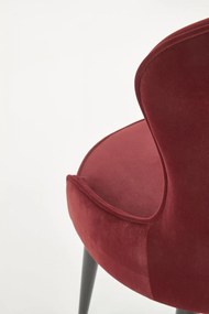 Scaun K366 velvet bordo