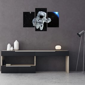 Tablou - Astronaut în Cosmos (90x60 cm)