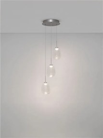 Lustra LED suspendata decorativa BRITA 3L