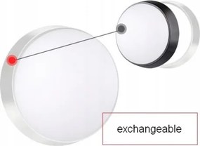 LED Aplica exterior cu senzor LED/15W/230V 4000K IP65