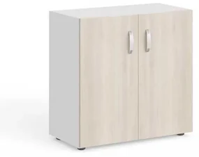 Dulap scurt Manager 79,9 x 42,2 x 80 cm, salcâm deschis / alb