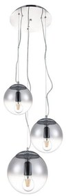 Lustra design modern 40cm Iris 3 crom ZZ AZ3104