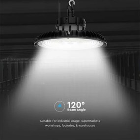 LED Lumină Industrială UFO High Bay 200W 230V 3000K/4000K/6000K IP65
