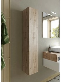 Dulap coloana mare suspendat LC Mobili Italia Hamburg 26x138 cm finisaj lemn