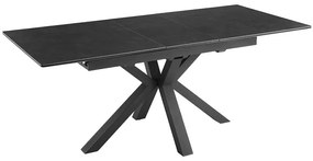 Masa extensibila, Ceramica Gri Grafit, ETERNITY 160-200cm A-46624 VC