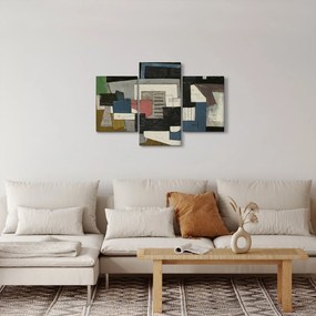 Tablou - Abstracție cubism (90x60 cm)