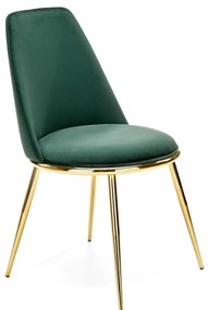 Scaun de sufragerie Kincardine (verde închis + auriu). 1039694