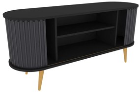 Masă TV/Dulap Stark 140 (Negru + antracit) . 1102588