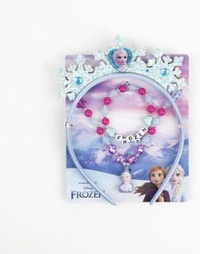 Disney Regatul de gheață Royal Blue set de bijuterii și bentiță