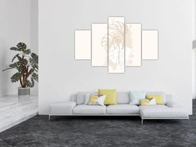 Tablou - Monstru de linie N⁰1 (150x105 cm)