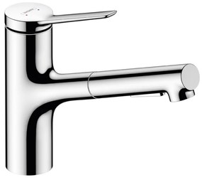 Baterie de bucatarie, Hansgrohe, Zesis M33 150, sBox, crom