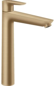 Baterie lavoar inalta Hansgrohe Talis E 240 cu ventil Pop-Up bronz periat